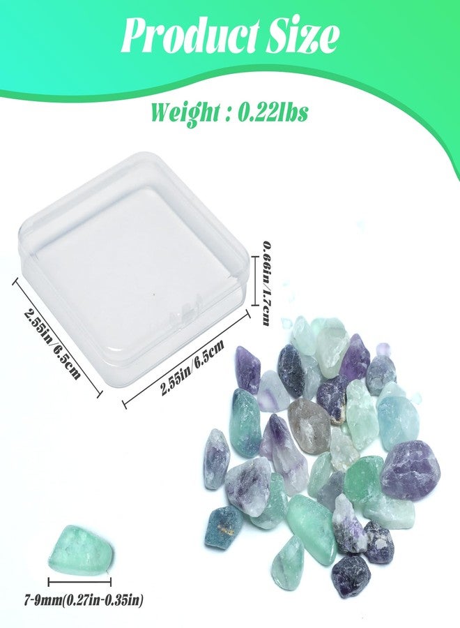 Gallipower Aquarium Gravel,Rocks for Plants Indoor,Fish Tank Gravel Rocks,Crystal Chips Stone Crushed Quartz for Crafts,Vases Filler,Succulent Plants, Aquarium Gravel Rocks(0.22lb) - Image 2